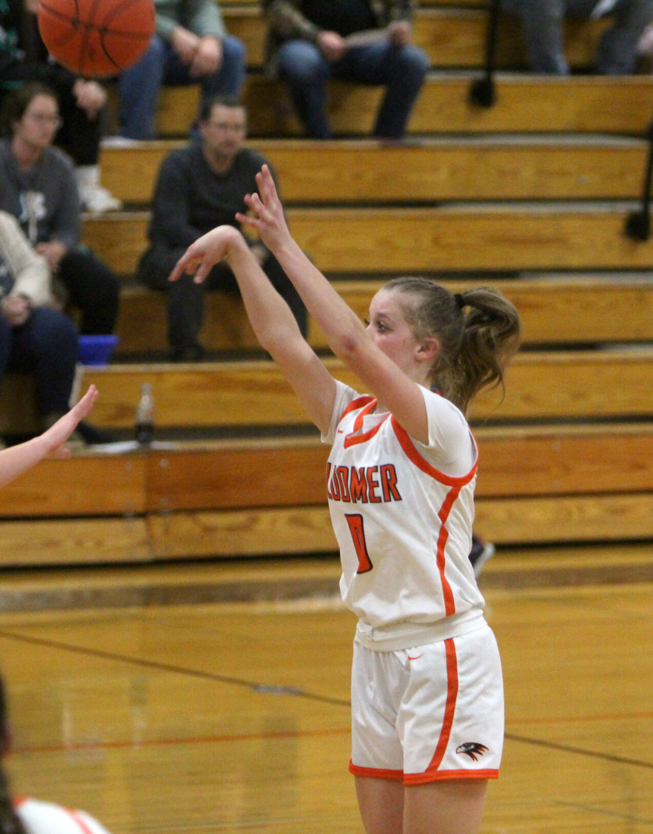 Cameron at Bloomer girls basketball 1-16-23